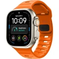 Pasek Tech-Protect Silicone Line, Apple Watch 49/46/45/44 mm, pomarańczowy (1/9)