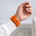 Pasek Tech-Protect Silicone Line, Apple Watch 49/46/45/44 mm, pomarańczowy (6/9)