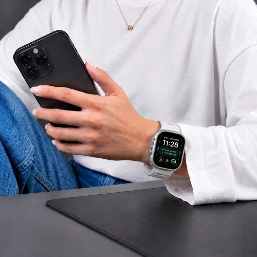 Pasek Tech-Protect Silicone Line, Apple Watch 49/46/45/44 mm, szary (5/9)