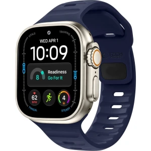 Pasek Tech-Protect Silicone Line, Apple Watch 49/46/45/44 mm, niebieski