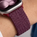 Pasek Tech-Protect Nylonmag do Apple Watch 44/45/46/49 mm, burgundowy (8/8)