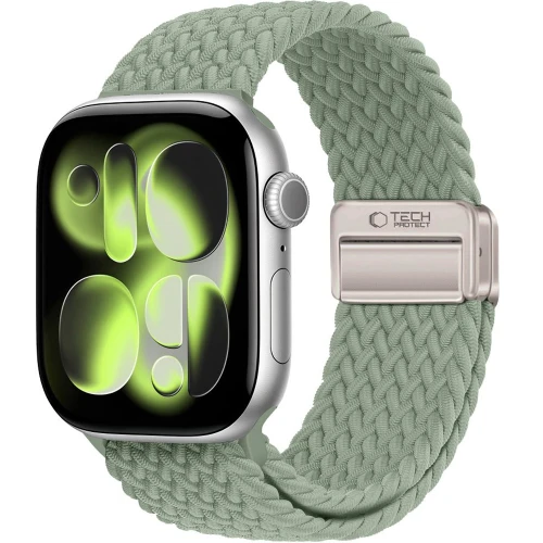 Pasek Tech-Protect Nylonmag do Apple Watch 38/40/41/42 mm, pistacjowy (1/8)