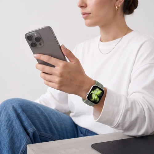 Pasek Tech-Protect Nylonmag do Apple Watch 38/40/41/42 mm, pistacjowy (4/8)