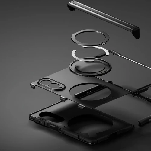 Etui Ringke Alles do Galaxy Z Fold8, do MagSafe, czarne (5/8)