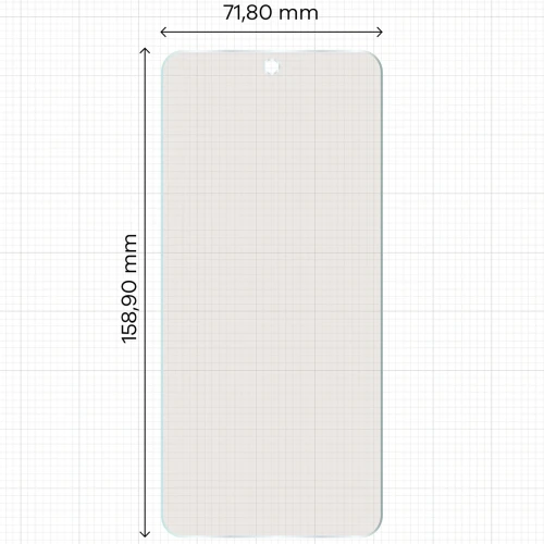 Folia matowa Bizon Film Matte Duo do Vivo V70 Lite 5G, 2 sztuki (2/5)