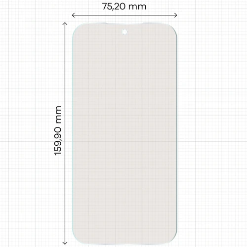 Folia matowa Bizon Film Matte do Xiaomi POCO F9 Ultra, 1 sztuka (2/5)