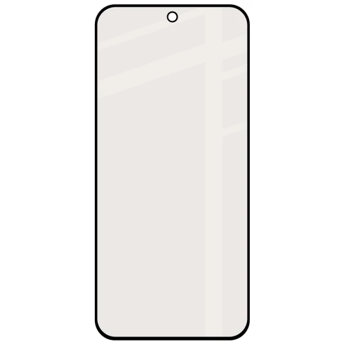 Matowe szkło hartowane Bizon Glass Matte do Xiaomi Redmi Note 17 Pro 5G / Pro Max 5G, czarna ramka (4/4)