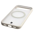 Etui z pierścieniem magnetycznym + szkło hartowane Bizon MatteO Pack do Google Pixel 11 Pro XL / 10 Pro XL, przydymione-beżowe (7/9)
