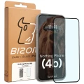 Pancerne etui + szkło hartowane Bizon Tur Pack do Nothing Phone (4b), jasnoszare (10/10)