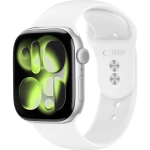 Pasek Tech-Protect Silicone, Apple Watch 42/41/40/38 mm, biały