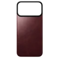 Skórzane etui Nomad Magnetic Leather Back Horween Series do MagSafe do iPhone 18 Pro Max / 17 Pro Max, burgundowe (2/8)