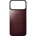 Skórzane etui Nomad Magnetic Leather Back Horween Series do MagSafe do iPhone 18 Pro Max / 17 Pro Max, burgundowe (4/8)