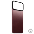 Skórzane etui Nomad Magnetic Leather Back Horween Series do MagSafe do iPhone 18 Pro Max / 17 Pro Max, burgundowe (6/8)