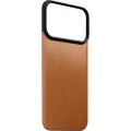 Skórzane etui Nomad Magnetic Leather Back Horween Series do MagSafe do iPhone 18 Pro / 17 Pro, jasnobrązowe (1/8)