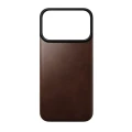 Skórzane etui Nomad Magnetic Leather Back Horween Series do MagSafe do iPhone 18 Pro / 17 Pro, rustykalne brązowe (2/8)