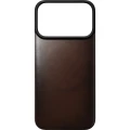 Skórzane etui Nomad Magnetic Leather Back Horween Series do MagSafe do iPhone 18 Pro / 17 Pro, rustykalne brązowe (4/8)