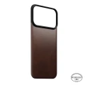 Skórzane etui Nomad Magnetic Leather Back Horween Series do MagSafe do iPhone 18 Pro / 17 Pro, rustykalne brązowe (6/8)