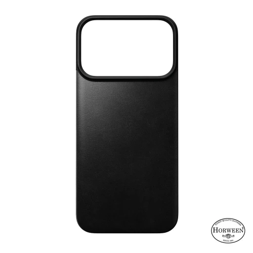 Skórzane etui Nomad Magnetic Leather Back Horween Series do MagSafe do iPhone 18 Pro / 17 Pro, czarne (8/8)