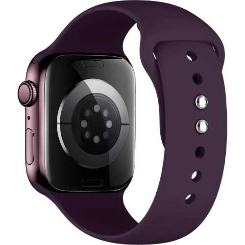 Pasek Tech-Protect Silicone, Apple Watch 49/46/45/44 mm, burgundowy (2/9)