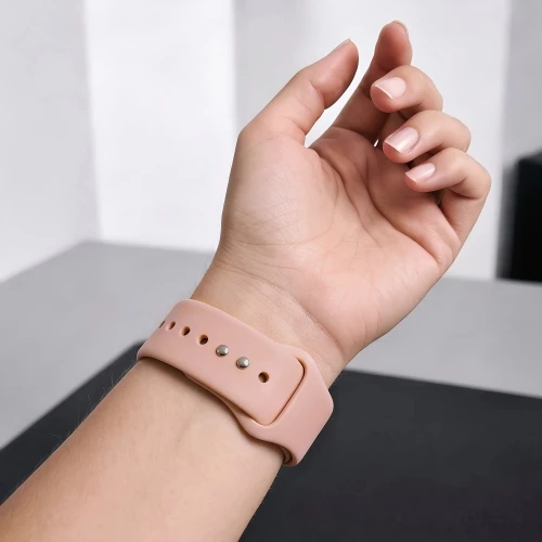 Pasek Tech-Protect Silicone, Apple Watch 49/46/45/44 mm, różowy (5/9)