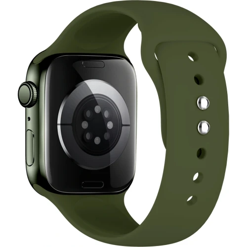 Pasek Tech-Protect Silicone, Apple Watch 49/46/45/44 mm, ciemnozielone (2/8)
