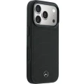 Etui Mercedes-Benz Leather Mesh Bow Line do iPhone 18 Pro Max / 17 Pro Max, do MagSafe, czarne (4/8)