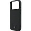 Etui Mercedes-Benz Leather Mesh Bow Line do iPhone 18 Pro Max / 17 Pro Max, do MagSafe, czarne (6/8)