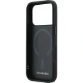 Etui Mercedes-Benz Leather Mesh Bow Line do iPhone 18 Pro Max / 17 Pro Max, do MagSafe, czarne (7/8)