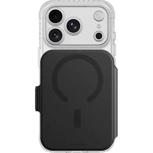 Etui AmazingThing Titan Pro Lens Flip Set do iPhone 18 Pro Max, czarne (1/8)