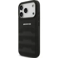 Etui Mercedes-Benz AMG Leather Debossed Lines Logo do iPhone 18 Pro Max / 17 Pro Max, czarne (2/8)