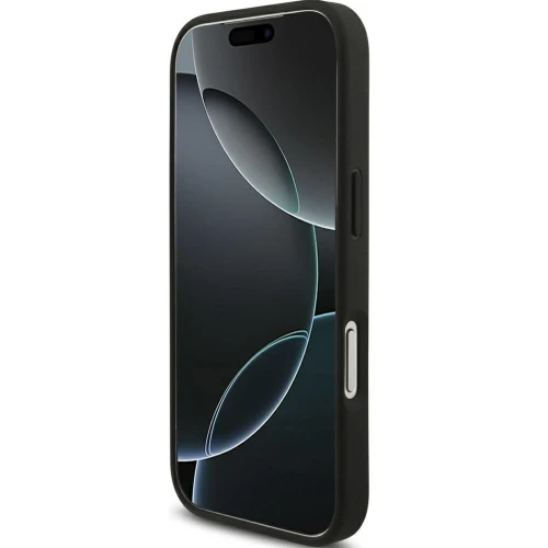 Etui Mercedes-Benz AMG Leather Debossed Lines Logo do iPhone 18 Pro / 17 Pro, czarne (5/8)