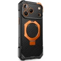 Etui pancerne Supcase UB Grip Mag Aramid (CC) do MagSafe do iPhone 18 Pro Max / 17 Pro Max, czarno-pomarańczowe (10/11)