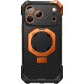 Etui pancerne Supcase UB Grip Mag Aramid (CC) do MagSafe do iPhone 18 Pro Max / 17 Pro Max, czarno-pomarańczowe (11/11)