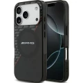 Etui Mercedes AMG IML Double Layer Rhombs do MagSafe do iPhone 18 Pro Max / 17 Pro Max, półprzezroczysto-czarne (1/8)