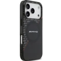 Etui Mercedes AMG IML Double Layer Rhombs do MagSafe do iPhone 18 Pro / 17 Pro, półprzezroczysto-czarne (4/8)