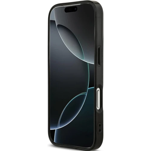 Etui Mercedes AMG IML Double Layer Rhombs do MagSafe do iPhone 18 Pro / 17 Pro, półprzezroczysto-czarne (5/8)
