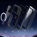 Etui wodoodporne Crong Seal Cover do iPhone 17 Pro do MagSafe, czarny (3/10)