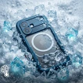 Etui wodoodporne Crong Seal Cover do iPhone 17 Pro do MagSafe, czarny (4/10)