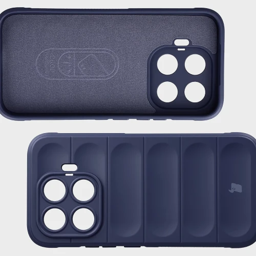 Pancerne etui + szkło hartowane Bizon Tur Pack do Xiaomi 17T, granatowe (7/10)