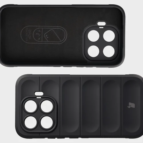 Pancerne etui + szkło hartowane Bizon Tur Pack do Xiaomi 17T, czarne (7/10)