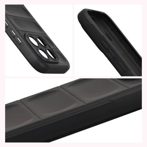 Pancerne etui + szkło hartowane Bizon Tur Pack do Xiaomi 17T, czarne (8/10)