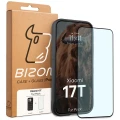 Pancerne etui + szkło hartowane Bizon Tur Pack do Xiaomi 17T, czarne (10/10)