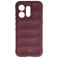Pancerne etui + szkło hartowane Bizon Tur Pack do Oppo Reno16 / Reno16 Pro 5G, burgundowe (2/10)