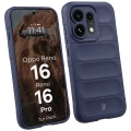 Pancerne etui + szkło hartowane Bizon Tur Pack do Oppo Reno16 / Reno16 Pro 5G, granatowe (3/10)