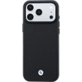 Etui BMW Sign Kevlar Metal Logo MagSafe do iPhone 18 Pro Max / 17 Pro Max, czarne (3/7)