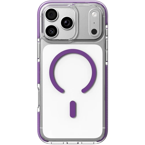 Etui ZAGG Santa Cruz Snap do MagSafe do iPhone 18 Pro Max / 17 Pro Max, przezroczysto-fioletowe (2/8)