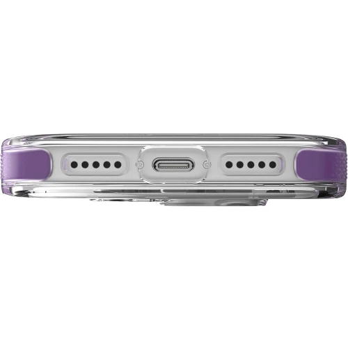 Etui ZAGG Santa Cruz Snap do MagSafe do iPhone 18 Pro / 17 Pro, przezroczysto-fioletowe (7/7)