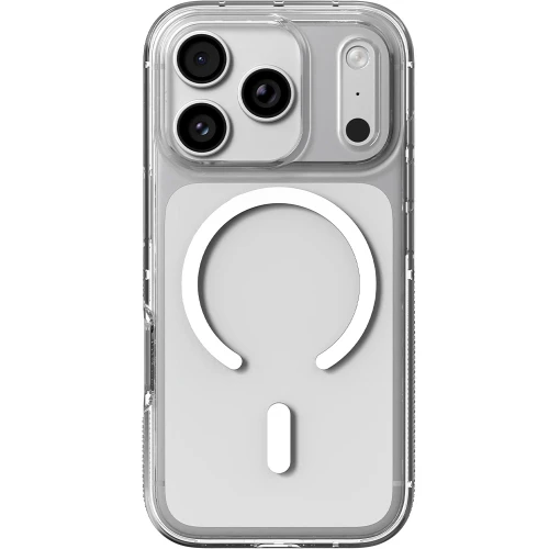 Etui ZAGG Crystal Palace Snap do MagSafe do iPhone 18 Pro / 17 Pro, przezroczysto-białe (2/9)