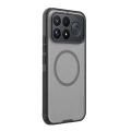 Etui Nillkin Frosted Shield Pro Magnetic do MagSafe do Xiaomi POCO F9 Ultra, przydymione z czarną ramką (3/8)
