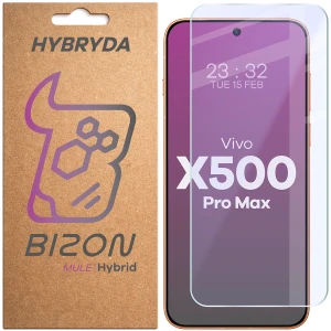 Elastyczne szkło hybrydowe Bizon Hybrid Mule do Vivo X500 Pro Max